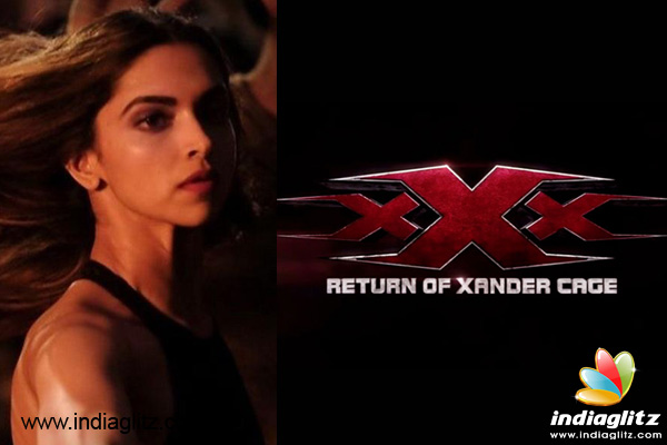 Deepika Padukone Reveals 'xXx: The Return Of Xander Cage' Logo ...