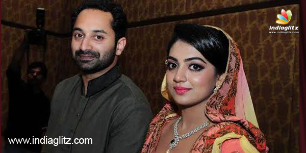 Nazriya s award is a wedding  anniversary  gift for Fahadh 