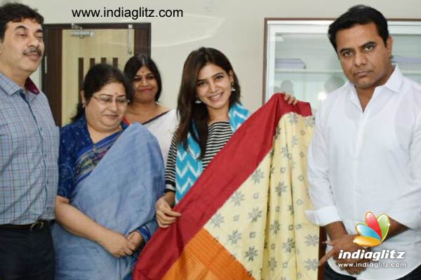 Here is why KTR is thanking Samantha - Telugu Movie News - IndiaGlitz.com